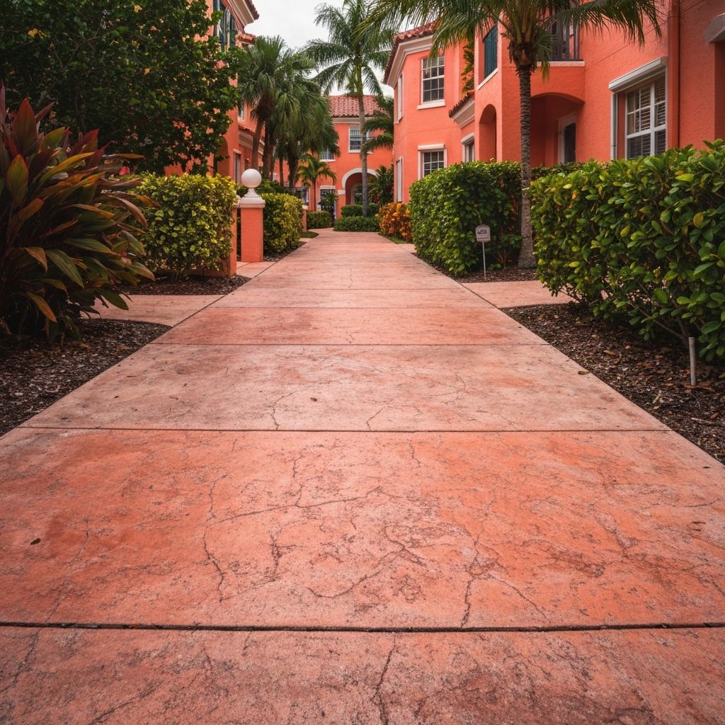 Front Walkway in Coral Gables, FL