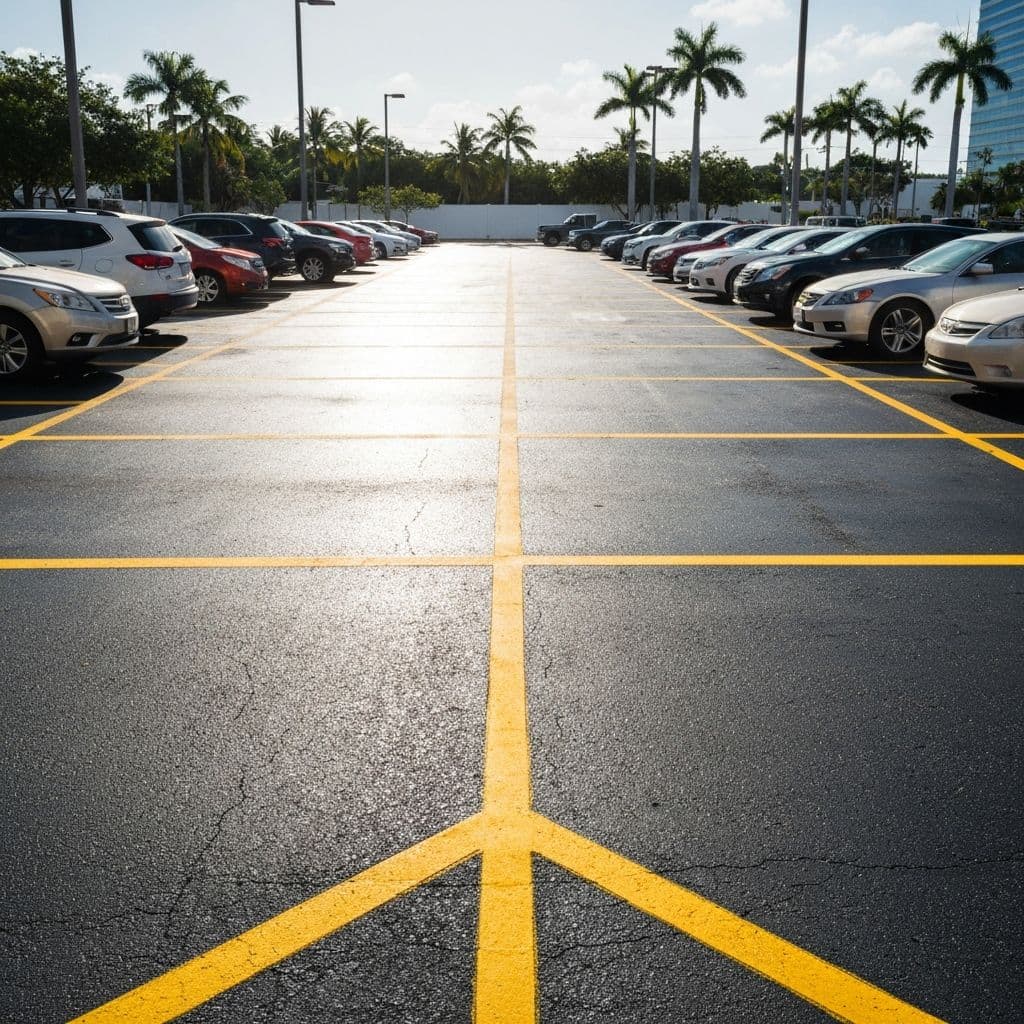 Parking Lot Striping in Miami