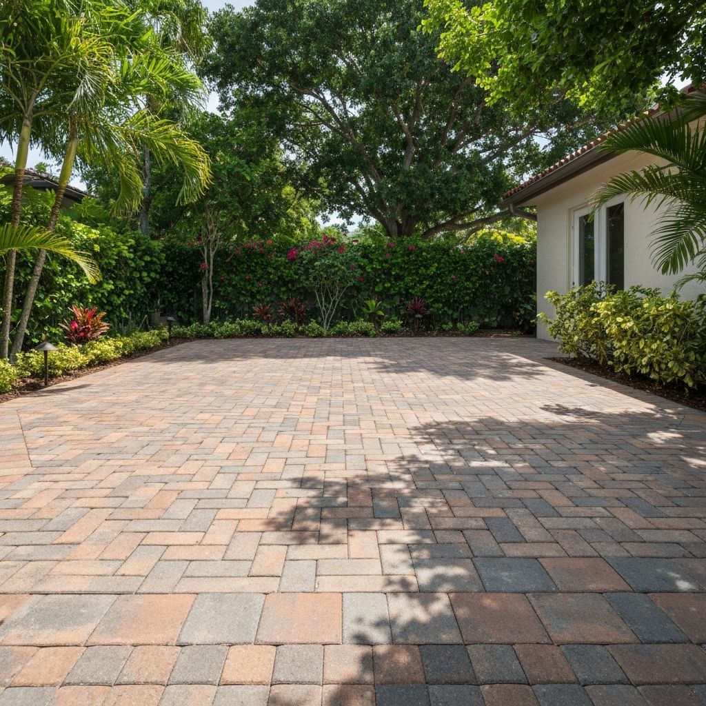 Paver Patio in Coral Gables